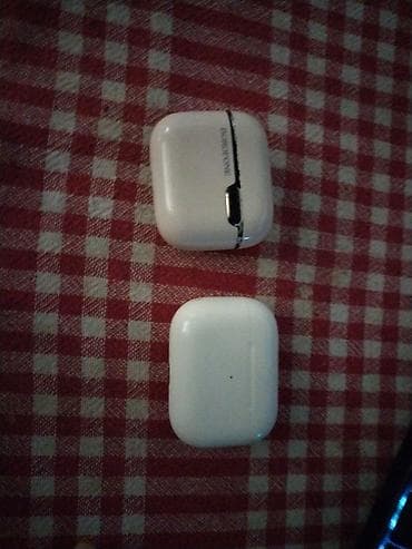 İşlənmiş Simsiz (Bluetooth) Qulaqcıqlar, Apple, rəng - Ağ — 2