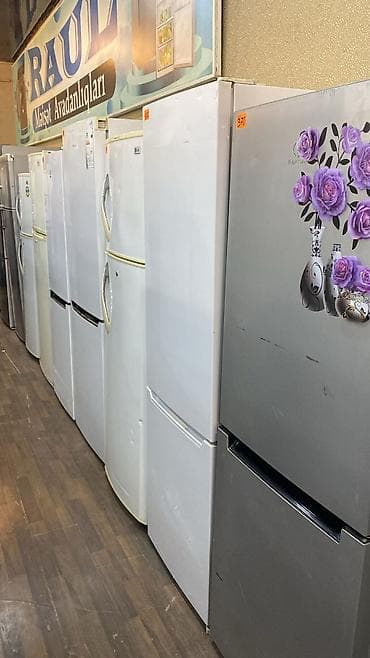 soyducu ucuz: 2 qapılı LG Soyuducu Satılır, rəng - Ağ — 1