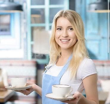 Ofisiant, Qadın, Təcrübəsiz