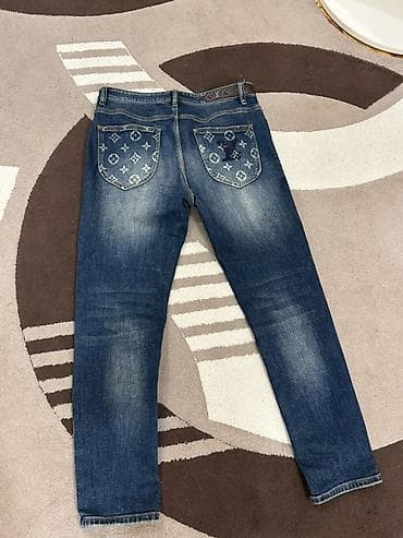 koja salvar: Louis Vuitton denim cins şalvar Tam orginaldir. Çox az istifade — 1