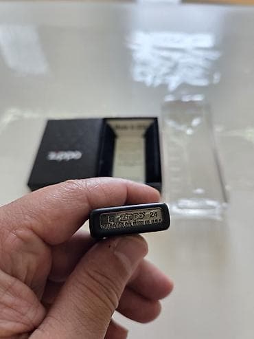 kofta yeni: Orginal Zippo Black Slim — 3