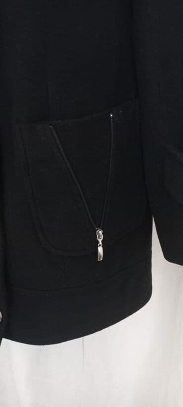 qadınlar üçün klassik palto: Palto, M, rəng - Qara — 4