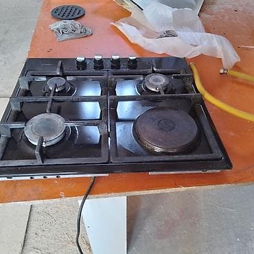 Plitələr və bişirmə panelləri: Qarışıq sobası Quraşdırılan, 4 gözlü — 2