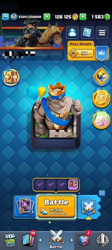 💎 Clash Royale Hesabı Satılır King Level: 62 MAX kartlar: Level 16
