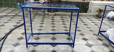 Restoran, kafe avadanlığı: 85 * 100 * 50, Göy, İşlənmiş, Ünvandan götürmə — 2