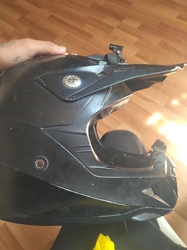 motor kasklari: Kaska arginal cross kaskdi L razmer forma kavasaki formadı M razmer — 2