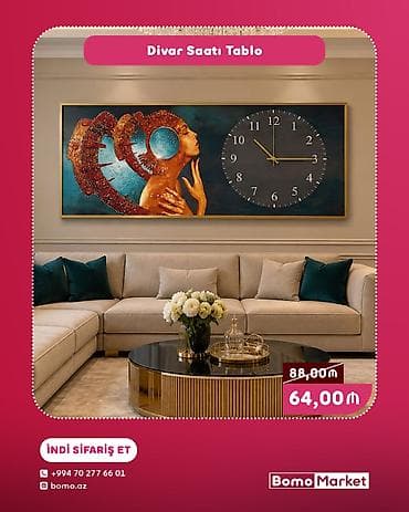 Ev saatları: Divar saatları — 1