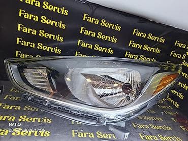 Hyundai Accent 2017-2019 sol tərəf farası təzədir