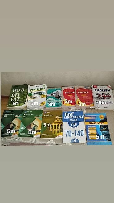 Dərs vəsaitləri və test topluları paketi - Azərbaycan dili: 2025