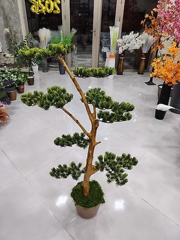 Dekorativ süni bonsai ağacı – qapalı məkanlar üçün - Realistik
