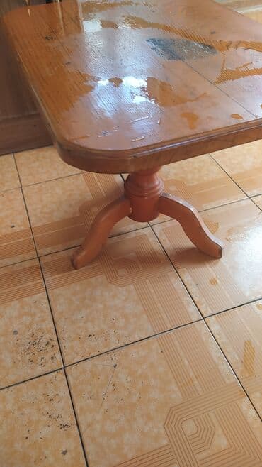 Masalar: Klassik masa, Açılmayan, Taxta, Dördbucaq masa — 2