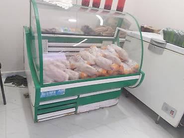 şüşe vitrin: Soyuducu vitrin – ət və toyuq məhsulları üçün - Tip: Şüşəli, ön — 1