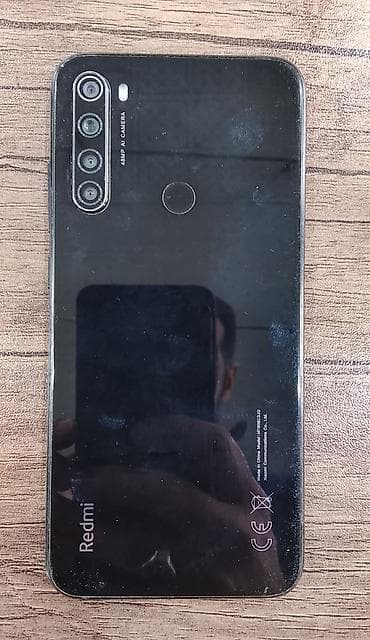 tələfon: Redmi Note 8, 64 GB, rəng - Qara, Barmaq izi — 2