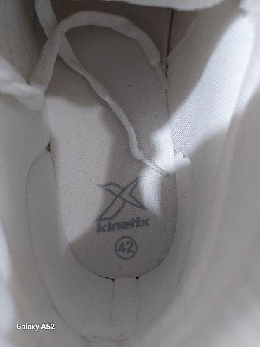 ağ krasovka: Kinetix ağ rəngli uniseks idman ayaqqabısı (high-top) - Marka/model — 7