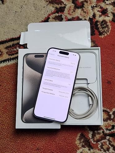 250 gb hard disk: IPhone 15 Pro, 128 GB, Natural Titanium, Sənədlərlə — 5