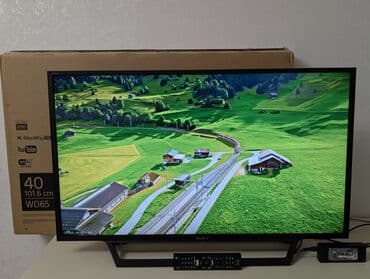 wifi anten: İşlənmiş Televizor Sony LED ekran 40" FHD (1920x1080), Ünvandan götürmə — 4