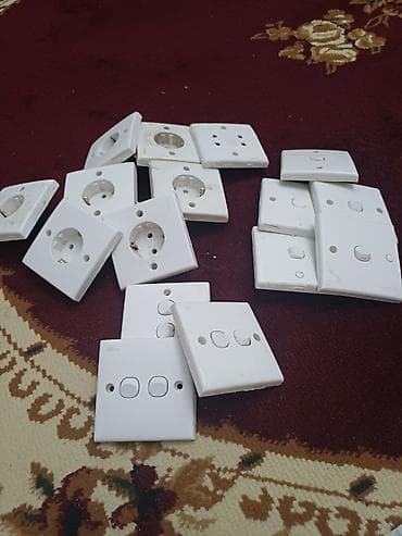 Ev və bağ: Elektrik aksesuarları dəsti - Divar üçün elektrik açarları və — 1