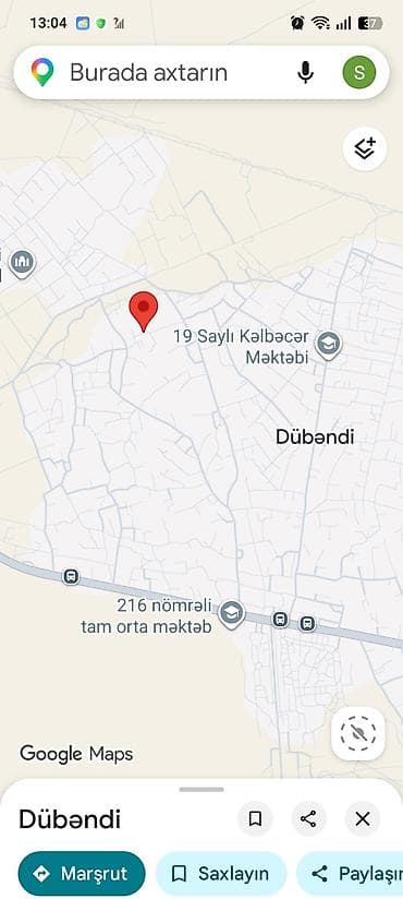 dərnəgul 7 mkr: Dübəndidə torpaq sahəsi xaşaxuna baglari - Məkan: Dübəndi qəsəbəsi, 19 — 1