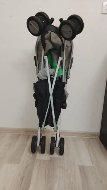 uşaqlar üçün dəri qış ayaqqabıları: Klassik gəzinti arabası, Maclaren, İşlənmiş, Yaş: 30 ay, Ünvandan götürmə, Ödənişli çatdırılma — 4