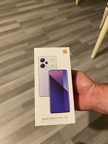 mac pro: Xiaomi Redmi Note 13 Pro+ 5G smartfon Yaddaş : 512 GB. Ram : 12 Gb - — 2