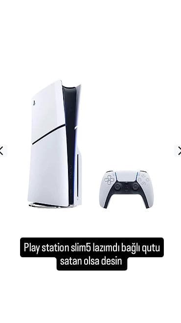 tap az pitiminutka: PlayStation 5 Slim (diskli versiya) oyun konsolu - Kompakt “Slim” — 1