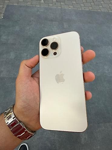 IPhone 16 Pro Max, 256 GB, Desert Titanium, Zəmanət, Face ID, Sənədlərlə