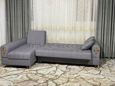 Ev üçün mebel: Künc divan, Yeni, Açılan, Bazalı, Parça, Şəhərdaxili pulsuz çatdırılma — 4