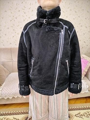 herbi sviter: Qadın üçün qara qışlıq “aviator” tipli kürklü gödəkçə. Xüsusiyyətlər — 4