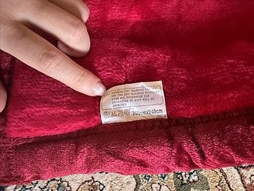 mishenna home textile: Yeni rəng - Qırmızı Pled, Ünvandan götürmə, Ödənişli çatdırılma, Rayonlara çatdırılma — 2