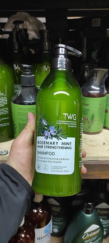 it şampunu: TWG Rosemary Mint Hair Strengthening Shampoo - Saç gücləndirici — 1