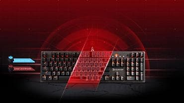 Video oyunlar və konsollar: Bloody B800 Light Strike gaming klaviaturası ⚡ Light Strike optik — 2