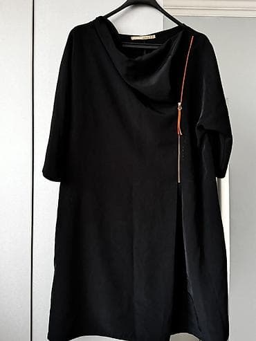 Qara qadın donu – minimal və rahat - Model: düz kəsim, oversize — 1