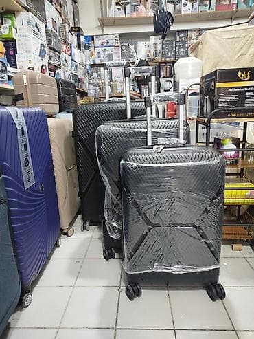 Səyahət çamadan dəstləri - Material: sərt korpus (ABS tipli modellər — 1