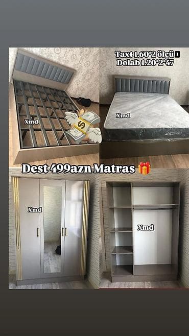 hissa yataq desti: Yataq otağı dəstləri — 1