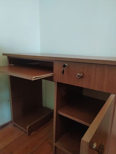 Boşqablar: Düz masa, Polkalı, Siyirməli, MDF, Zəmanətsiz, Kredit yoxdur — 4