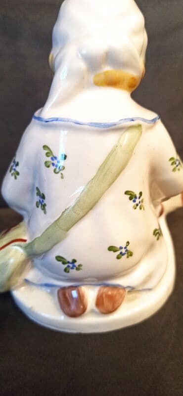 ваза напольная стеклянная высокая без узора: Heykəlcik, 1950 il, SSRİ, Pulsuz çatdırılma — 24