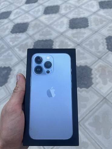 iphone 5s ekrani: IPhone 13 Pro, 128 GB, Sierra Blue, Face ID — 9