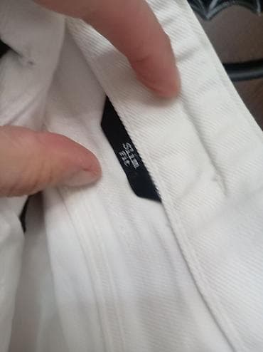 qaqa geyimi: Klassik Şalvar, Emporio Armani, 2XL, rəng - Ağ — 8