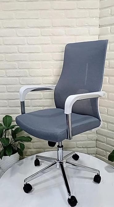 qedimi kreslo: Yeni, Təkərli, Qolları tənzimlənir, Dəri — 5