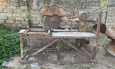 mişar daşı ölçüləri: Sənaye tipli daş/kərpic kəsən stasionar dəzgah - Güclü elektrik — 1