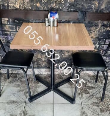 metbex masa ve oturacaqlar: Квадратный стол, Для кухни, Для прихожей, Для балкона, 4 персоны, Нераскладной, Азербайджан, C гарантией — 26