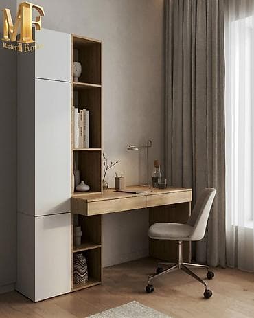 islenmis masa: Düz masa, Stulsuz, Polkalı, Siyirməli, Türkiyə, Teksturalı laminat — 3