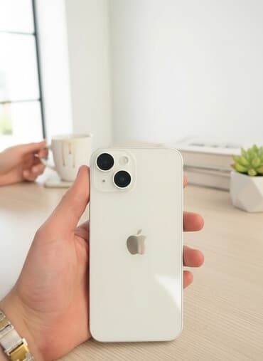 iphone c: IPhone 14, 128 GB, Ağ, Barmaq izi, Face ID — 2