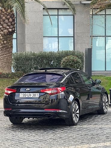 kia dizel: Kia Optima sedan 2turbo 2012 amerkanka– qara rəng, AZ dövlət nömrə — 2