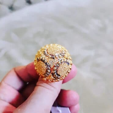 золотые комплекты с бриллиантами в баку: Обручальные, Кольцо, Желтое золото, 875 проба, Без камня — 4