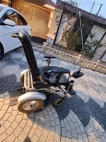 Tibbi geyim: Elektrik təkərli arabası – joystick idarəetmə ilə Məhsul təsviri: - — 5