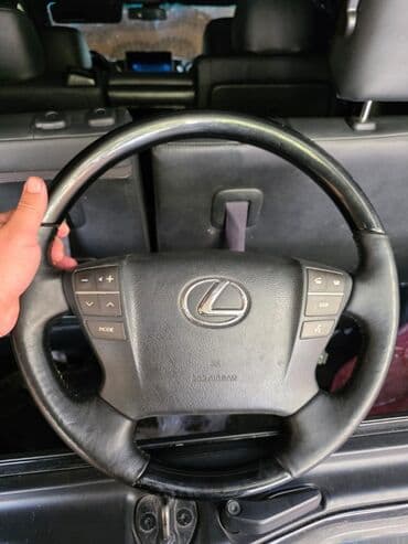 Lexus orijinal dəri sükan - Model: Lexus (L loqolu, sürücü hava