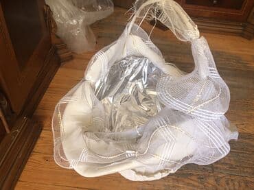 Şamdanlar: Hədiyyə səbəti, İşlənmiş, rəng - Ağ, Ünvandan götürmə, Pulsuz çatdırılma, Ödənişli çatdırılma — 4