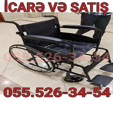 İcarə və satış üçün manual əlil arabası. Xüsusiyyətlər: - Yüngül