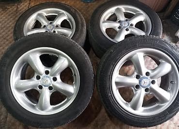 Mercedes-Benz üçün 4 ədəd orijinal yüngül lehimli disk dəsti.BARTER — 2